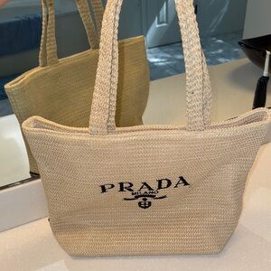 PrTan Woven Tote Bag